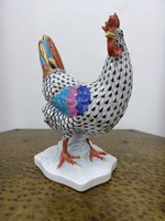 Rare 19cm Herend scale pattern rooster!