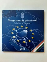 Magyarország pénzérméi  2004 Eu tagság dísztokban forgalmi sor