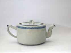 Antik kínai kék - fehér porcelán teás kanna / Antique Chinese blue-white porcelain teapot