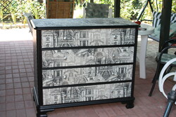Chest of drawers with chair as a gift