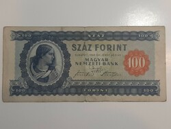 RITKA!!!  100 forint bankjegy 1946  VF  szép állapot
