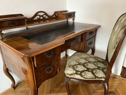 Neobaroque desk with free chair at a favorable price