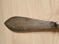 Antique Silver Handle Cake Server