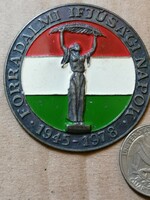 KISZ - FIN/Forradalmi Ifjúsági Napok 1945-1978 jelvény