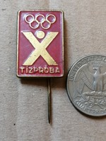 KISZ - Olimpiai Tízpróba 1972 jelvény