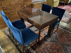 Bauhaus étkező garnitúra (asztal + 4 szék)