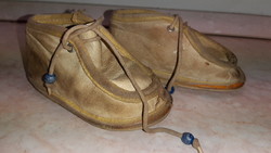 RETRO fűzős puha bőrcipő, gyerekcipő - Duna cipőgyár 19-es méret