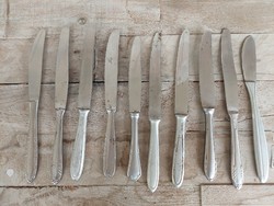 10 vintage, antique, old large knives