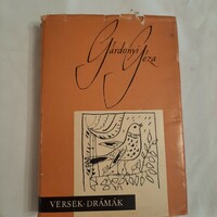 Géza Gárdonyi: poems - dramas fiction book publisher 1966