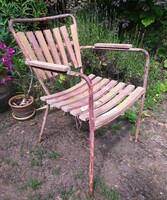 Vintage garden armchair