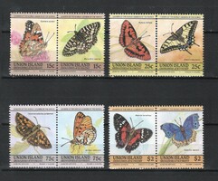 St. Vincent and the Grenadines 0005 mi 94-101 postage 4.50 euros