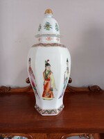 Kézzel festett, Kínai porcelán lámpa test