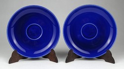 1G066 rosenthal plus germany blue porcelain small plate 2 pieces