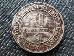 Belgium II. Lipót (1865-1909) 10 centime holland szöveg 1895 (id29966)