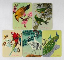 1K200 beautiful special Chinese card calendar 1977 5 pieces
