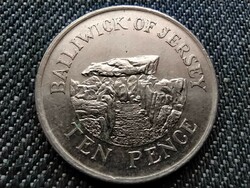 Jersey II. Erzsébet Dolmenek 10 penny 2007 (id28269)