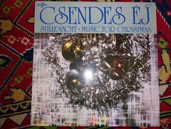 Csendes Éj MUSIC FOR CHRISTMAS nagylemez  (LP) bakelit lemez