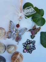 3:1 - Fairy treasure set - with butterfly-fairy-girl, hummingbird, fairy-taller