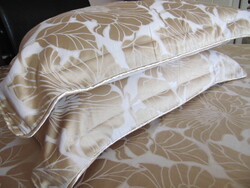 Beautiful beige - cream brocade silk bedding set