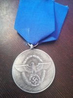 Harmadik Birodalmi rendőrségi 8 év szolgálati kitüntetés