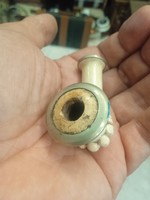 Art Nouveau pipe, made of bone, 6 x 3 cm, a rarity.