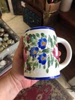 Akheldily ceramic beer mug, half liter, for collectors.