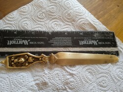 Brass letter opener