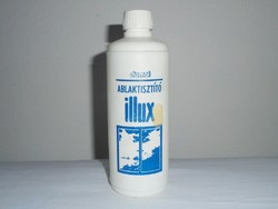 Retro domal illux window cleaner plastic bottle - veb domal ndk - konsumex délker - from the 1980s