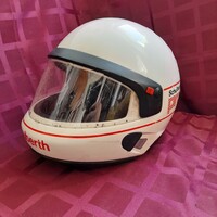 Retro schuberth motorcycle helmet