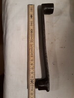 Old marked tool for vintage car