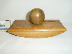 Old wooden tapper, ink drinker - desk accessory
