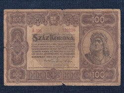 Nagyméretű Korona Államjegyek 100 Korona bankjegy 1920 (id63392)