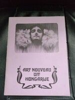 Magyar szecesszió -Art Nouveau kiállítási prospektus.