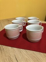 Zsolnay striped mugs