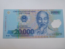 Vietnám 20000 dong 2012 UNC Polymer