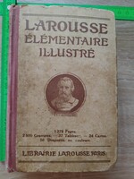 LAURESSE ÉLÉMENTAIRE ILLUSTRÉ   francia nyelvű  1926 évi kiadású kisokos künyv
