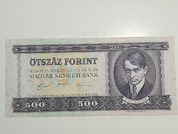 500 forint bankjegy 1990 UNC ropogós nagyon szép bankjegy