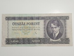 500 HUF banknote 1975 ady endre