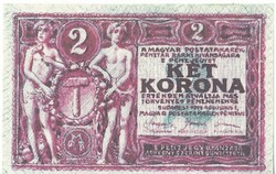 Magyarország 2 korona TERVEZET 1919