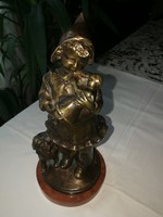 Ditrói Siklódy Lőrinc - Három jó pajtás bronz szobor