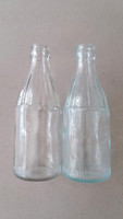 Retro soft drink bottle old bambis syrup bottle 2 pcs