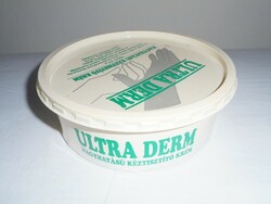 Retro ultra derm high impact hand cleansing cream plastic box - united chemical works - 1980s