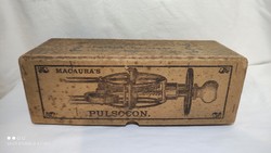 Rarity antique vintage dr g.J. Macaura's pulsocon medical vibrating blood circulation device early 1900s
