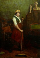 Glatter Ármin (1861 - 1933) SZOBALÁNY