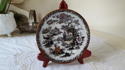 Antik,19.századi keleti mintás tányér