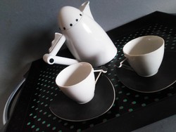 Postmodern/pop-art design coffee set 1980's