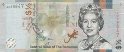 Bahamas 1/2 dollar, 2019, unc banknote
