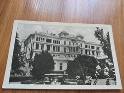 Régi képeslap,Balatonfüred, Erzsébetszálló, 1956