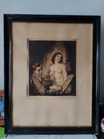 ! Prihoda István szignált rézkarca - 189