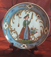 Porcelain decorative plate, wall plate (m2906)